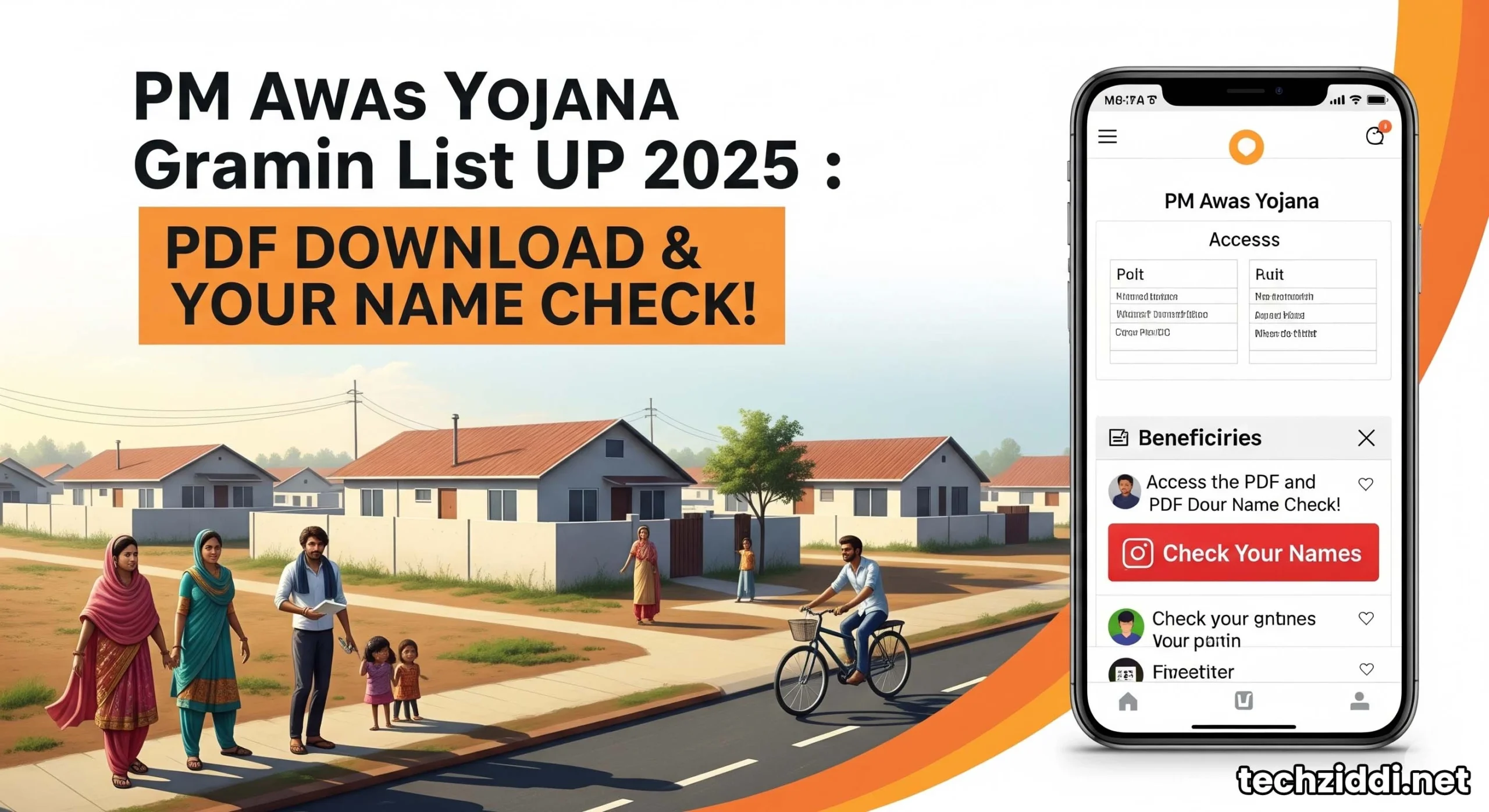PM Awas Yojana Gramin List UP 2025: PDF Download & Your Name Check!